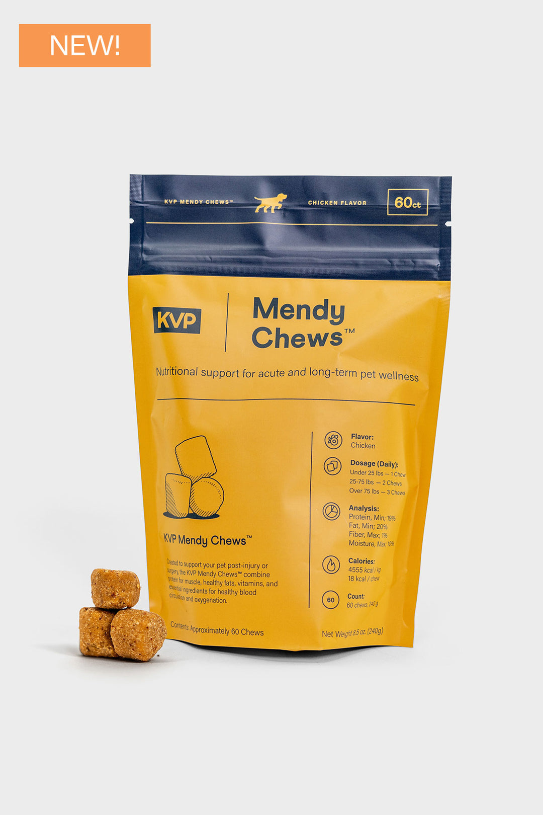 kvp mendy chews canine bites product view