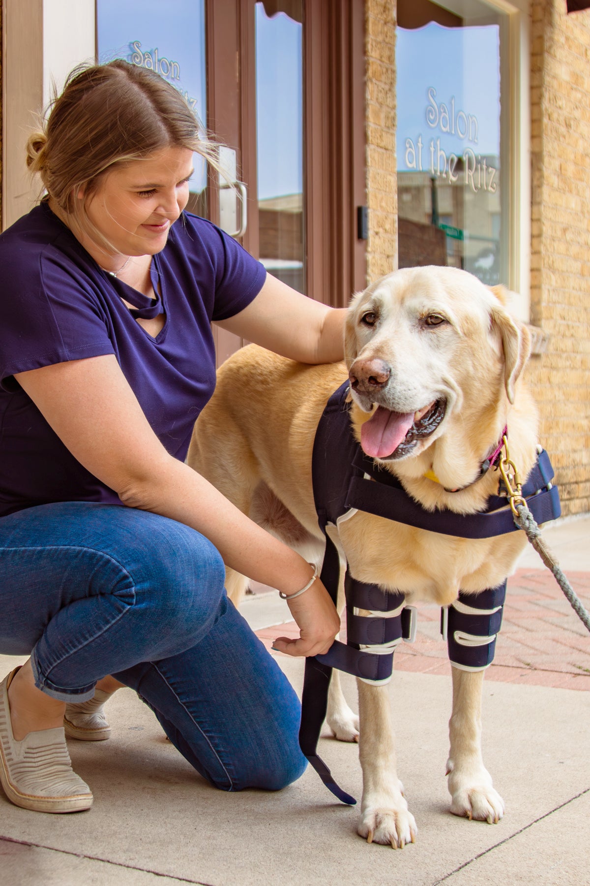 Shoulder support fashion for dogs